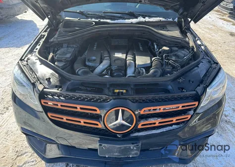 2017 Mercedes-Benz Gls 63 Amg 4Matic z USA, uszkodzony, nr VIN 4JGDF7FE7HA897346